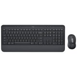 Logitech set tastatura i miš signature MK650 combo for business crni