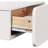  Noćni ormarić montiran na zid 2 pcs Bijelo 44 x 32.5 x 40 cm | shoptok.hr