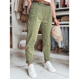 DStreet Spodnei damskie chinosy z paskiem RELCIX khaki | shoptok.hr