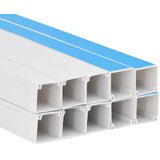  Kanalice za kabele samoljepljive 20x10 mm 10 m PVC | shoptok.hr