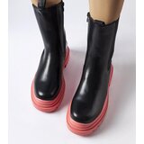 Gemre Black ankle boots on a colorful sole Delebio | ePonuda.com