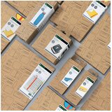 Zweckform Tabla steklena 40x60 leitz cosy modra 70420061 | Shoptok.si