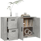  Komoda siva boja betona 100x33x59,5 cm od konstruiranog drva | Eponuda.ba