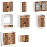  8-dijelni set kuhinjskih ormarića Kalmar konstruiranog drva | shoptok.hr