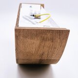  Brilagi - LED zidna svetiljka CARVALHO 1xE27/60W/230V hrast-trešnja | Eponuda.com