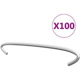 vidaXL Gabionske kuke 100 kom od pocinčanog čelika 15 cm cijene