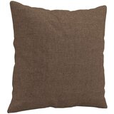  Kavč dvosed z blazinami rjav 120 cm blago | Shoptok.si