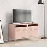 TV ormarić ružičasti 68 x 39 x 43,5 cm hladno valjani čelik | shoptok.hr