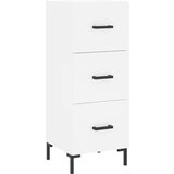 vidaXL Komoda bijela 34 5 x 34 x 90 cm od konstruiranog drva | shoptok.hr