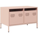 TV ormarić ružičasti 68 x 39 x 43,5 cm hladno valjani čelik | shoptok.hr