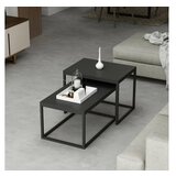 Hanah home set stolova leka black Cene