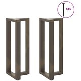  Noge barski stol T-oblika 2 kom 40x35x(100-101) cm čelik | shoptok.hr