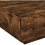  Stolić za kavu boja hrasta 80x80x31 cm od konstruiranog drva | Eponuda.com