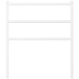  Metalno uzglavlje bijelo 75 cm | shoptok.hr