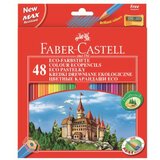 Faber-castell drvene bojice set - 48 boja cene