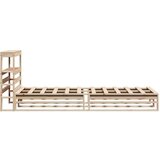 vidaXL Okvir kreveta bez madraca 100x200 cm konstruirano drvo | shoptok.hr