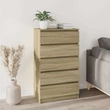 vidaXL Predalnik sonoma hrast 60x36x103 cm inženirski les | Shoptok.si