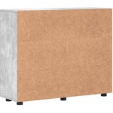  Drveni ormar s pohranom Betonski sivi 88,5 x 30,5 x 73 cm | shoptok.hr