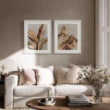 Styler Tiskana slika z okvirjem 40x50 cm Golden Strelitzia – | Shoptok.si