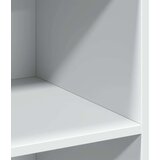 vidaXL Komoda bela 70x41x93 cm inženirski les | Shoptok.si