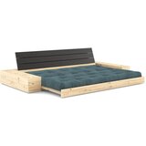 Karup Design Plava sklopiva sofa od samta 244 cm Base – | shoptok.hr