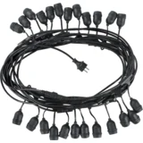 Kabel sa 24 sijaličnih grla E27, dužina 15 met., Outdoor – Outdoor E27 String 15m