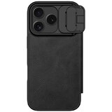  Futrola nillkin qin pro za iphone 17 pro (6.3) crna ( F121382 ) Cene