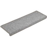  Prostirke za stepenice 15 kom 65x21x4 cm svijetlo sive pravokutne rubove | shoptok.hr