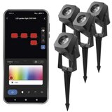 Emos ziw194r Gosmart led reflektor 7w rgb ic dimabilni wi-fi set 4 komada ( 3585 ) | Eponuda.com