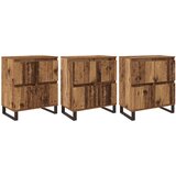  Kreveta 3 pcs Staro drvo 60 x 35 x 70 cm | Eponuda.com