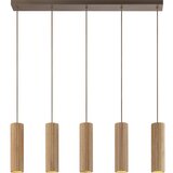 Brilliant visilica na sajli lakewood 5xGU10/10W/230V braon Cene