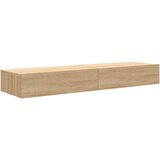 vidaXL TV omarica z LED lučkami 2 kosa sonoma hrast 60x35x15,5 cm | Shoptok.si