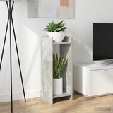  Stalak za biljke s policom Betonsko Siva 30 x 30 x 80 cm | Eponuda.com