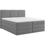 MID.YOU POSTELJA BOXSPRING 160 cm x 200 cm , les, tekstil, leseni material antracit | Shoptok.si
