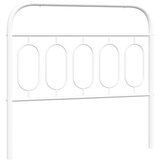  Metalno zamjensko uzglavlje bijelo 107 cm | shoptok.hr