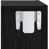  Set TV komoda Zidne 2 pcs Crni hrast 37 x 37 x 107 cm | Eponuda.ba