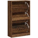 Ormarić za cipele boja hrasta 63x24x103 cm konstruirano drvo | shoptok.hr