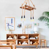 Opviq Erebos - 102-AV Wooden Chandelier Cene