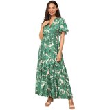 La Modeuse Dolge obleke 71371_P166395 Zelena Cene
