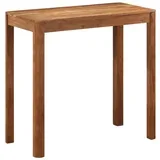 Barski stol od drva bagrema s obradom od šišama 110x55x106 cm