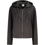 Guess Jeans WOMEN&#39;S ZIP-UP SWEATSHIRT BLACK Cijene