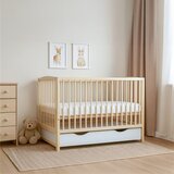 New Baby Krevetić Lilly “drop side” s ladicom natur | shoptok.hr