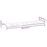  Jastuk za vrtnu klupu zeleni 180 x 50 x 3 cm od tkanine Oxford | shoptok.hr
