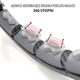  Hhw06 crni hula hoop s utegom + brojač hms | shoptok.hr