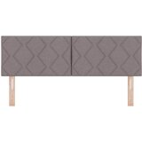  Uzglavlje Sivo-smeđa tkanina | shoptok.hr