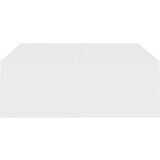  Stolić za kavu bijeli 100 x 100 x 35 cm od iverice | shoptok.hr