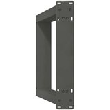  Noge za konzolno mizico v obliki črke U 2 kosa antracitne 28 x (72-73) cm jeklo | Shoptok.si
