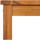 Vrtna klupa 80 x 35 x 45 cm od masivnog bagremovog drva | shoptok.hr