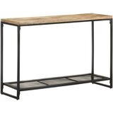 vidaXL Konzolna mizica 110x35x75 cm trden mangov les Cene