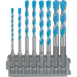Bosch 8-delni expert set višenamenskih burgija HEX-9 multi construction pick & click 3; 4; 5; 5; 6; 6; 8; 8 mm 2608901455 | ePonuda.com